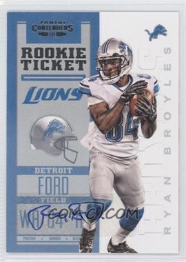 2012 Panini Contenders - [Base] #222.1 - Rookie Ticket RPS - Ryan Broyles