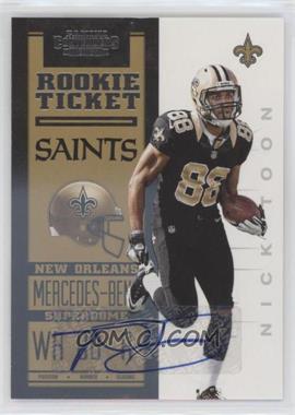 2012 Panini Contenders - [Base] #230.2 - Rookie Ticket RPS Variation - Nick Toon /200