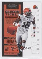 Season Ticket - Josh Cribbs