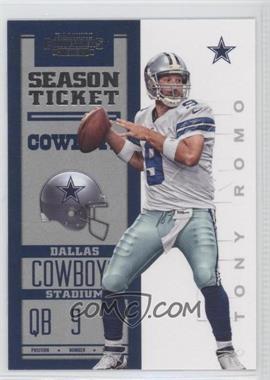 2012 Panini Contenders - [Base] #25 - Season Ticket - Tony Romo