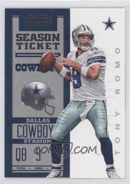 2012 Panini Contenders - [Base] #25 - Season Ticket - Tony Romo