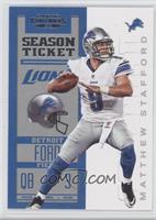 Season Ticket - Matthew Stafford