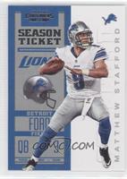 Season Ticket - Matthew Stafford