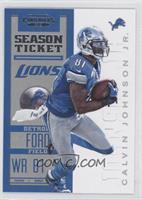 Season Ticket - Calvin Johnson Jr.