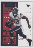 Season Ticket - Arian Foster