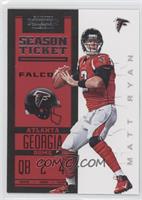 Season Ticket - Matt Ryan