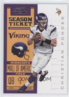 Season Ticket - Christian Ponder