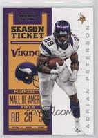 Season Ticket - Adrian Peterson