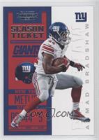 Season Ticket - Ahmad Bradshaw