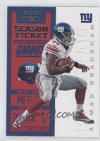 Season Ticket - Ahmad Bradshaw