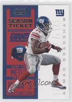 Season Ticket - Ahmad Bradshaw