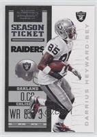 Season Ticket - Darrius Heyward-Bey