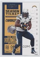 Season Ticket - Ryan Mathews