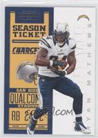 Season Ticket - Ryan Mathews