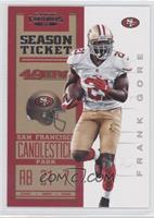 Season Ticket - Frank Gore