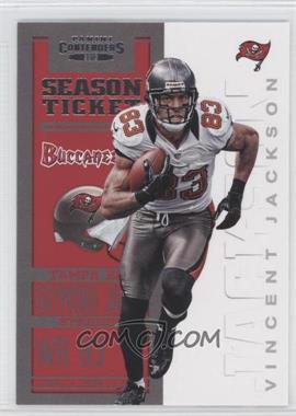 2012 Panini Contenders - [Base] #94 - Season Ticket - Vincent Jackson