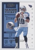 Season Ticket - Jake Locker