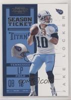 Season Ticket - Jake Locker