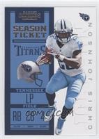 Season Ticket - Chris Johnson