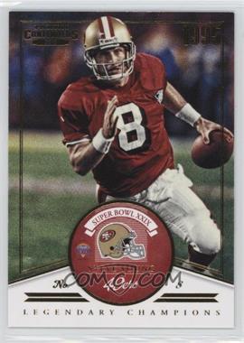 2012 Panini Contenders - Legendary Champions - Gold #13 - Steve Young /100