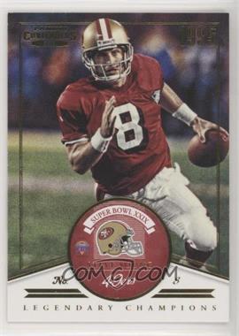 2012 Panini Contenders - Legendary Champions - Gold #13 - Steve Young /100