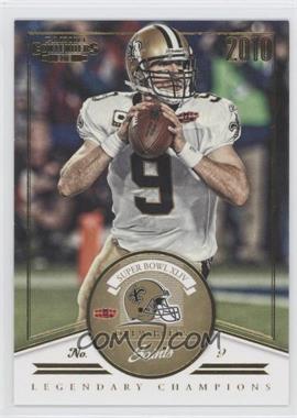 2012 Panini Contenders - Legendary Champions - Gold #3 - Drew Brees /100