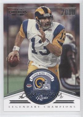 2012 Panini Contenders - Legendary Champions #10 - Kurt Warner