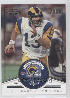 2012 Panini Contenders - Legendary Champions #10 - Kurt Warner