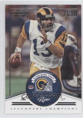 2012 Panini Contenders - Legendary Champions #10 - Kurt Warner