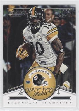 2012 Panini Contenders - Legendary Champions #4 - Santonio Holmes