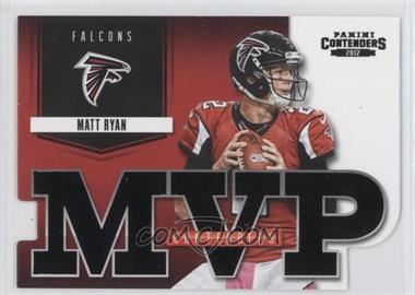 2012 Panini Contenders - MVP Contenders - Black #10 - Matt Ryan /50