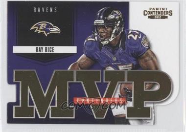 2012 Panini Contenders - MVP Contenders - Gold #1 - Ray Rice /100