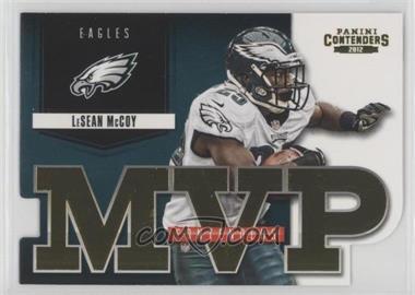 2012 Panini Contenders - MVP Contenders - Gold #15 - LeSean McCoy /100