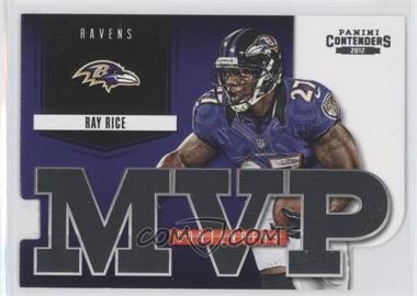 2012 Panini Contenders - MVP Contenders #1 - Ray Rice