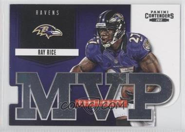 2012 Panini Contenders - MVP Contenders #1 - Ray Rice