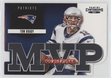 2012 Panini Contenders - MVP Contenders #4 - Tom Brady