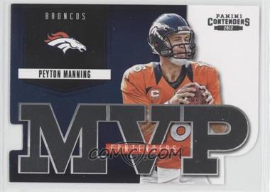 2012 Panini Contenders - MVP Contenders #5 - Peyton Manning