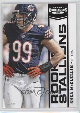 2012 Panini Contenders - Rookie Stallions - Black #21 - Shea McClellin /50