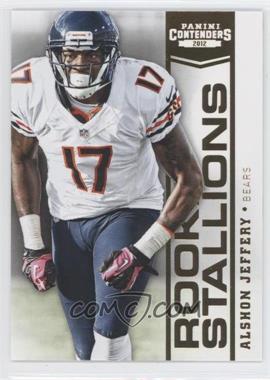 2012 Panini Contenders - Rookie Stallions - Gold #25 - Alshon Jeffery /100