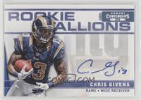 Chris Givens #/25