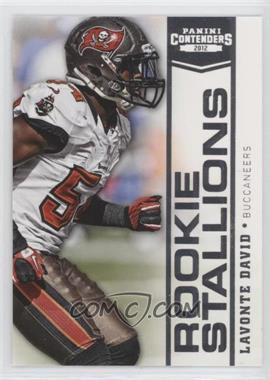 2012 Panini Contenders - Rookie Stallions #16 - Lavonte David