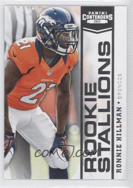 2012 Panini Contenders - Rookie Stallions #24 - Ronnie Hillman