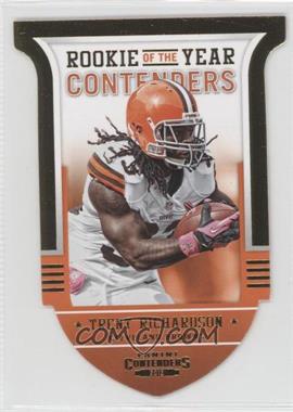 2012 Panini Contenders - Rookie of the Year Contenders - Gold #11 - Trent Richardson /100