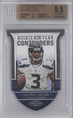 2012 Panini Contenders - Rookie of the Year Contenders #8 - Russell Wilson [BGS 9.5 GEM MINT]