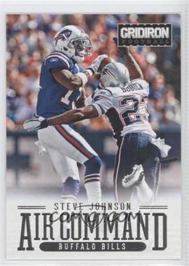 2012 Panini Gridiron - Air Command - Silver #23 - Steve Johnson /250