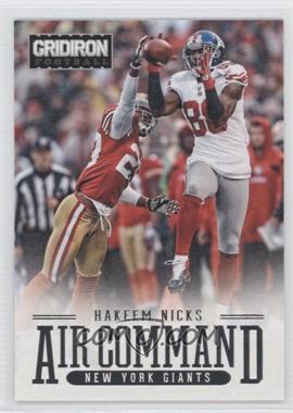 2012 Panini Gridiron - Air Command - Silver #4 - Hakeem Nicks /250