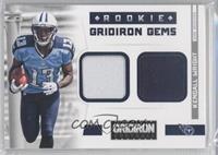 Rookie Gridiron Gems - Kendall Wright #/49