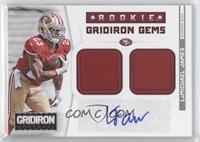 Rookie Gridiron Gems - LaMichael James #/25