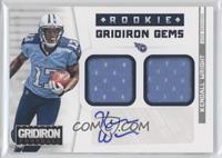 Rookie Gridiron Gems - Kendall Wright #/49