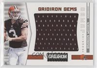 Rookie Gridiron Gems - Brandon Weeden #/99